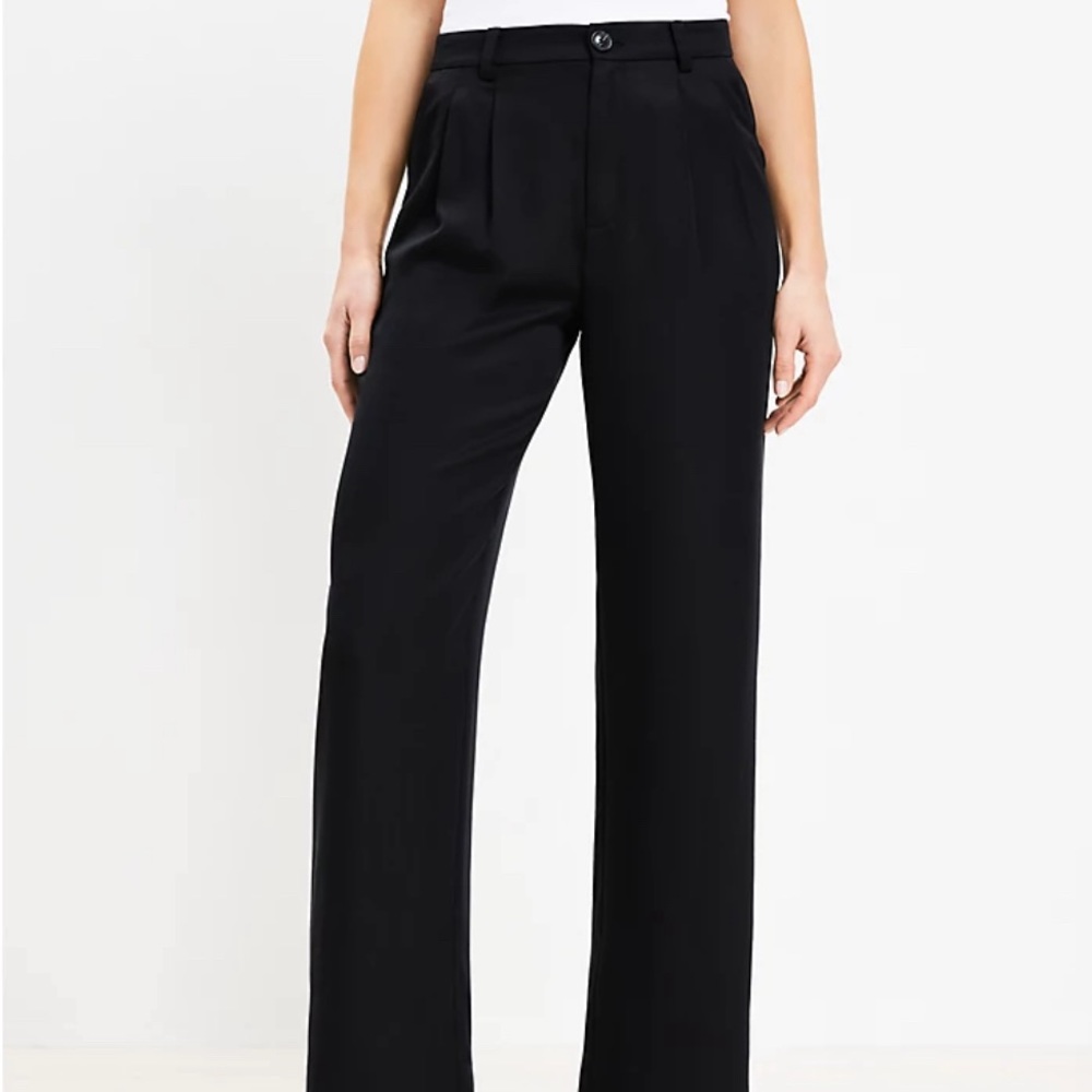 Loft wide leg Emory trousers NWT